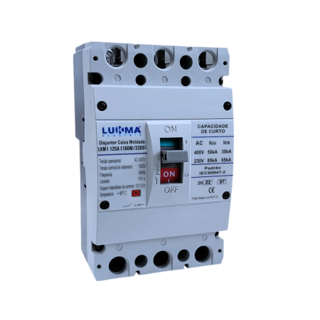 DISJUNTOR CAIXA MOLDADA 125A