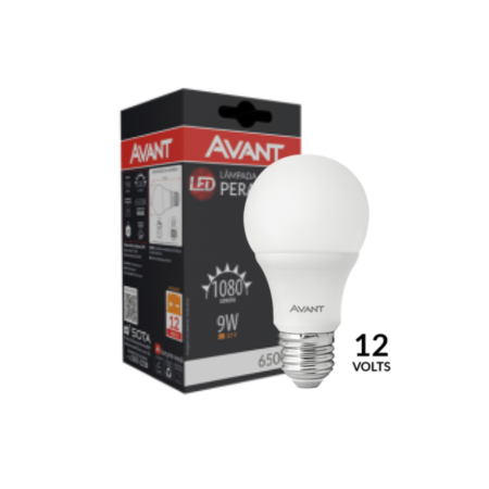 LÂMPADA PERA AVANT 9W 12V