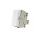 MÓDULO INTERRUPTOR SIMPLES BRANCO - LINHA SLEEK